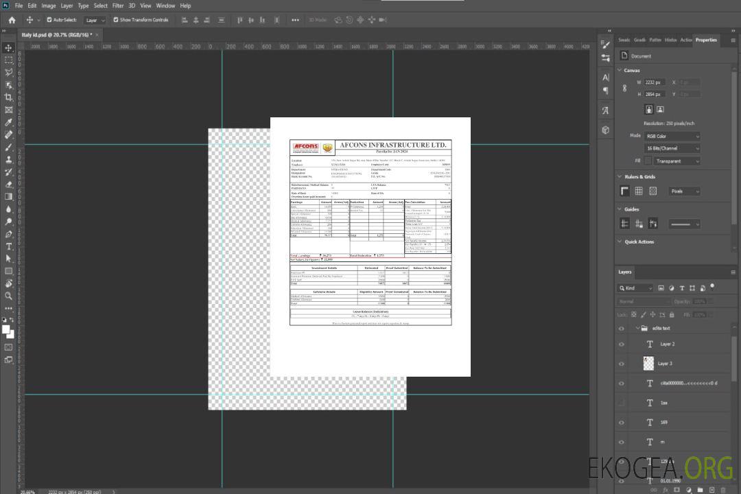 Modèle de fiche de paie Afcons Infrastructure aux formats Word et PDF.pdf, 1 template Modèle de fiche de paie Afcons Infrastructure aux formats Word et PDF.pdf, 1 template